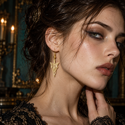 Lord of the Rings Arwen Evenstar Women's Fine Elvish Earrings