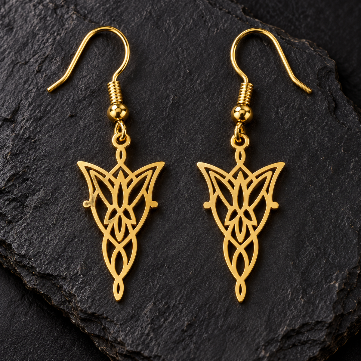 Lord of the Rings Arwen Evenstar Women's Fine Elvish Earrings