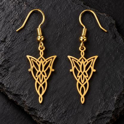 Lord of the Rings Arwen Evenstar Women's Fine Elvish Earrings