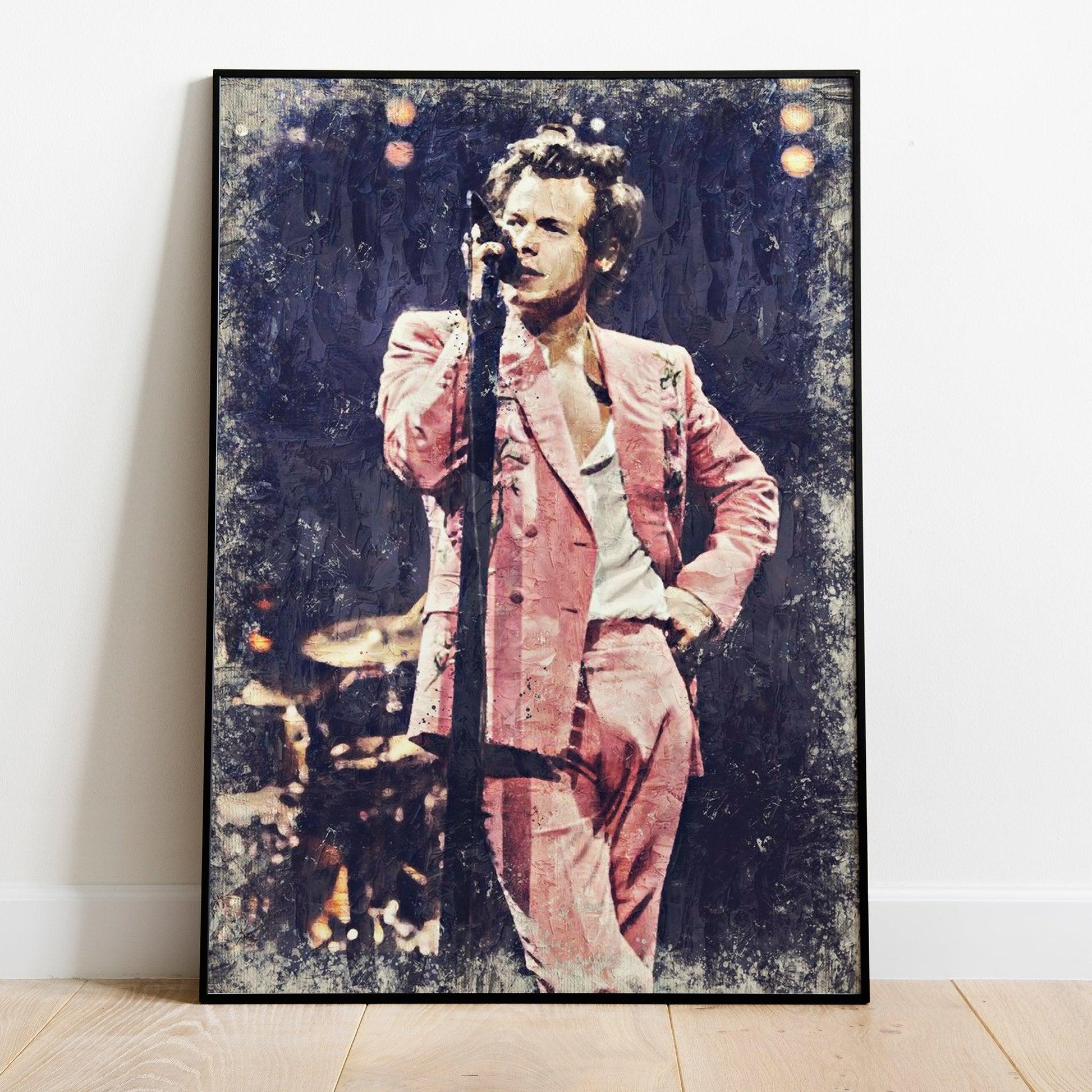 Rustic Harry Styles Concert Vintage Art Print Poster - Harry Styles - 