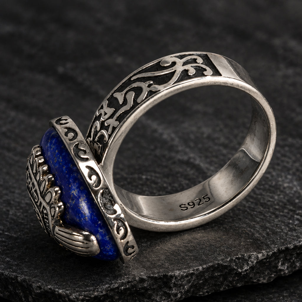 Damon Salvatore ring, Damon daylight ring, Damon Salvatore daylight ring, Vampire Diaries ring, Vampire Diaries daylight ring, TVD ring, TVD daylight ring, Salvatore ring, Salvatore daylight ring, lapis lazuli daylight ring, lapis lazuli ring men, 925 sterling silver ring, sterling silver Damon ring, natural lapis lazuli ring, vampire ring, vampire jewelry, Vampire Diaries jewelry, custom initial ring, personalized vampire ring, Damon Salvatore jewelry, TVD merchandise, vampire daylight ring