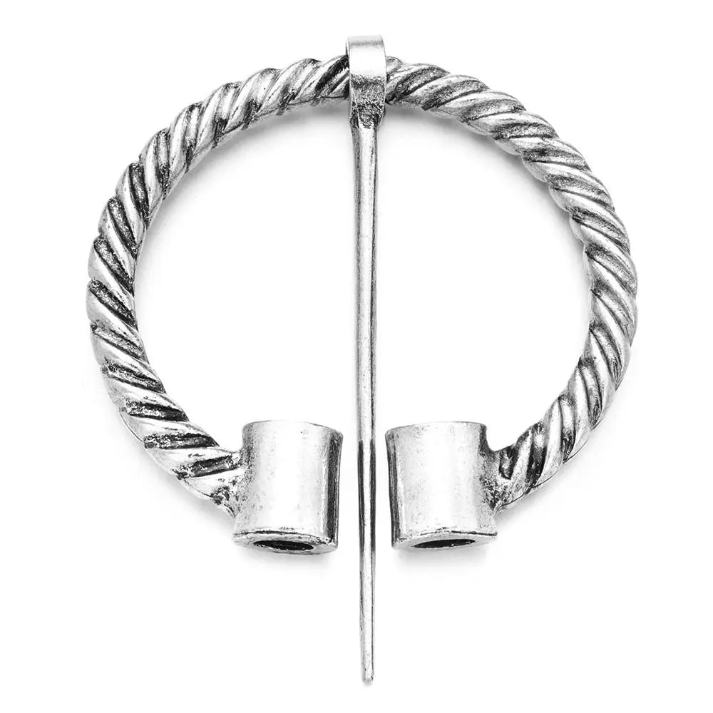 Women's Viking Celtic Knot Medieval Renaissance Shawl Pin Brooch