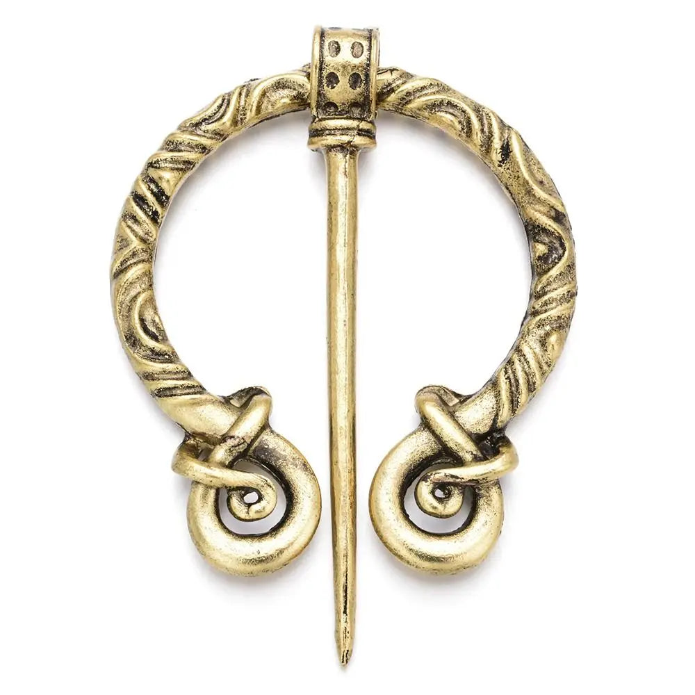 Women's Viking Celtic Knot Medieval Renaissance Shawl Pin Brooch
