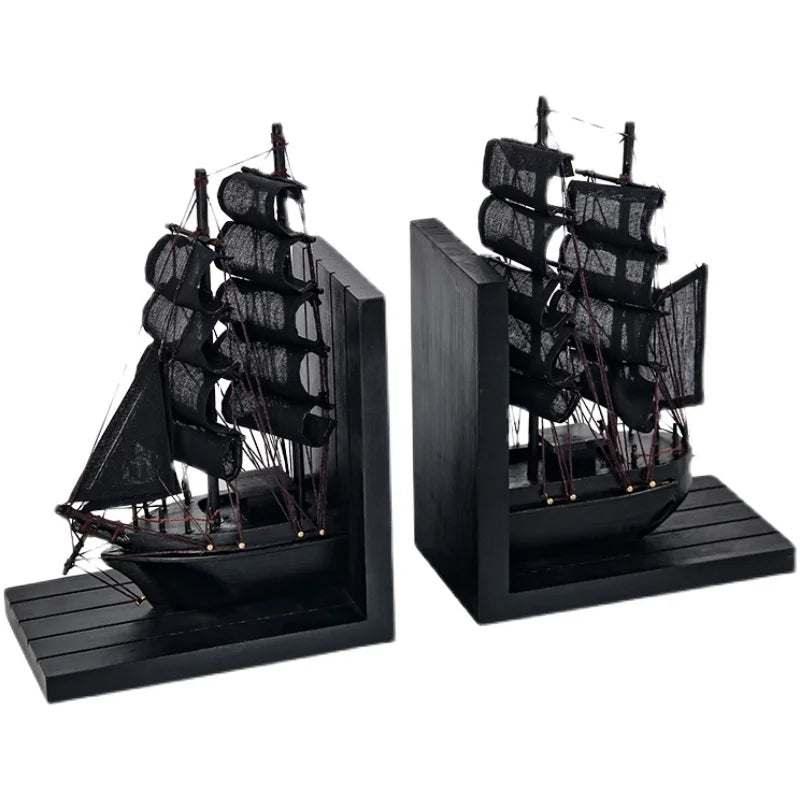 Disney's Pirates of the Caribbean Black Pearl Ship Metal Bookends