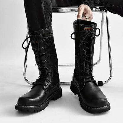 mens combat boots, men's combat boots, black combat boots, mens black boots, men's black boots, buckle combat boots, triple buckle boots, multi buckle boots, lace up combat boots, mens lace up boots, men's lace up boots, mid calf combat boots, mid calf boots men, black buckle boots, lug sole boots, chunky sole boots, punk boots men, punk menswear, gothic mens boots, gothic boots men, alternative menswear, alternative boots, biker style boots, motorcycle inspired boots, rock style boots, black fashion boots,