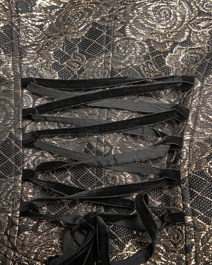 Regency Aristocrat Men’s Brocade Tailcoat Jacket – Renaissance Edwardian Embroidered Coat