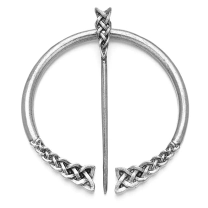 Women's Viking Celtic Knot Medieval Renaissance Shawl Pin Brooch