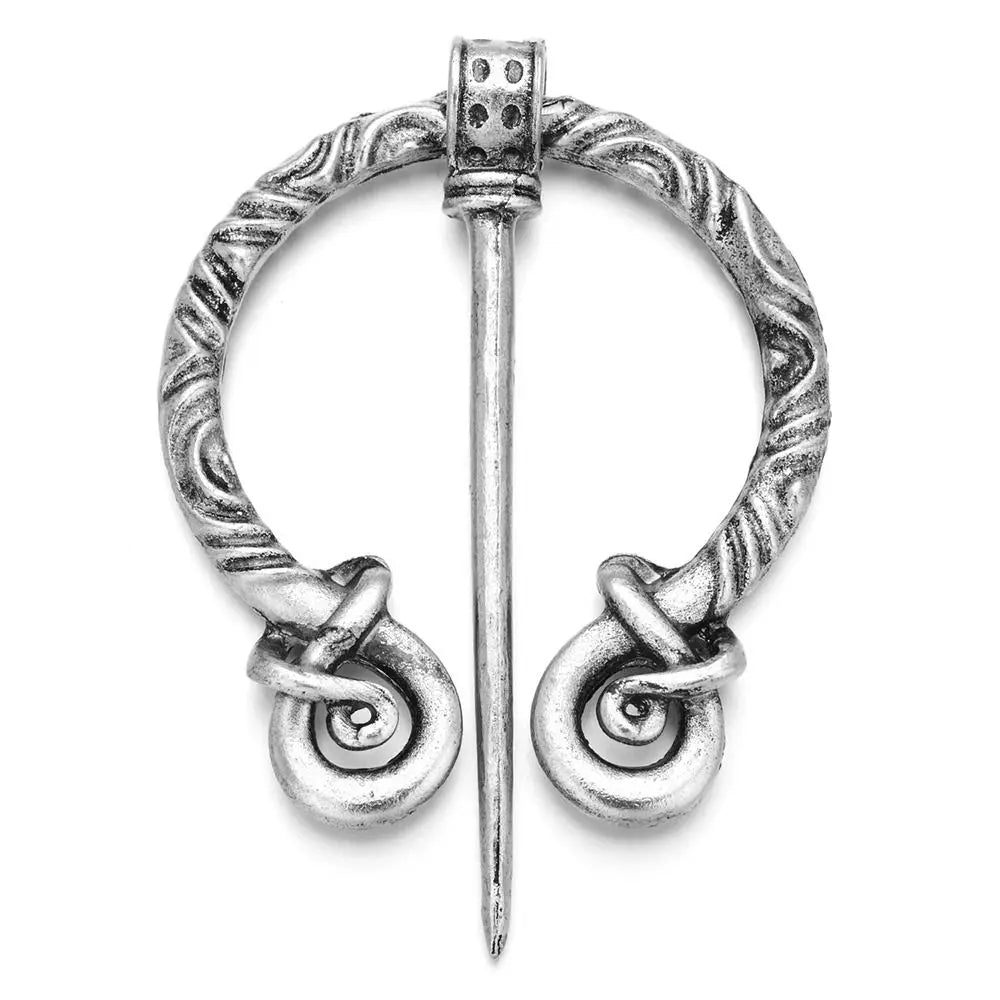 Women's Viking Celtic Knot Medieval Renaissance Shawl Pin Brooch