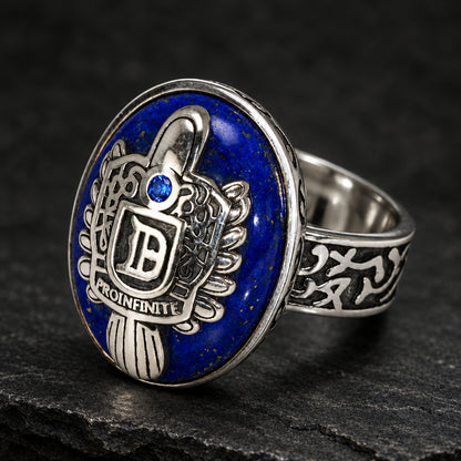 Damon Salvatore ring, Damon daylight ring, Damon Salvatore daylight ring, Vampire Diaries ring, Vampire Diaries daylight ring, TVD ring, TVD daylight ring, Salvatore ring, Salvatore daylight ring, lapis lazuli daylight ring, lapis lazuli ring men, 925 sterling silver ring, sterling silver Damon ring, natural lapis lazuli ring, vampire ring, vampire jewelry, Vampire Diaries jewelry, custom initial ring, personalized vampire ring, Damon Salvatore jewelry, TVD merchandise, vampire daylight ring