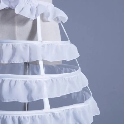 Women's Structured Hoop Bird Cage Petticoat Volumizing Underskirt