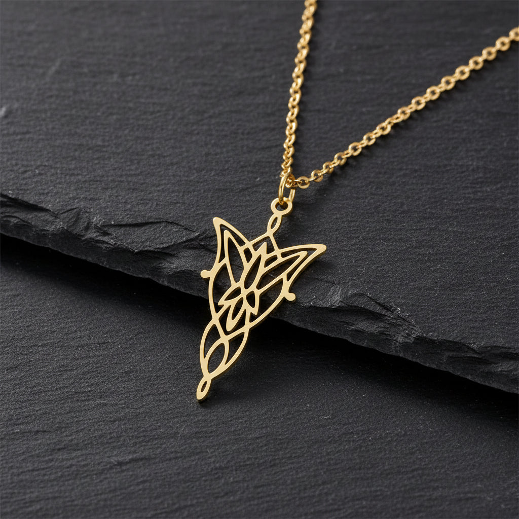Lord of the Rings Arwen Evenstar Women's Fine Elvish Necklace