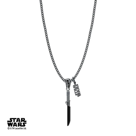 The Mandalorian™ By Star Wars Stainless Steel Darksaber Sword Necklace - Disney - Black