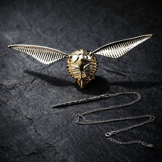 Harry Potter Golden Snitch Engagement Ring Jewelry Box