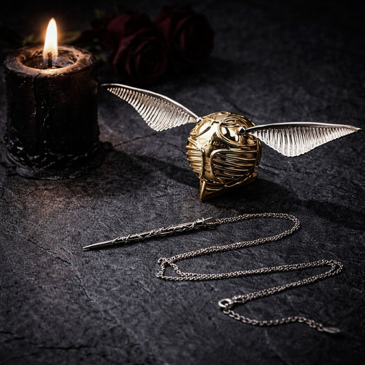 Harry Potter Golden Snitch Engagement Ring Jewelry Box