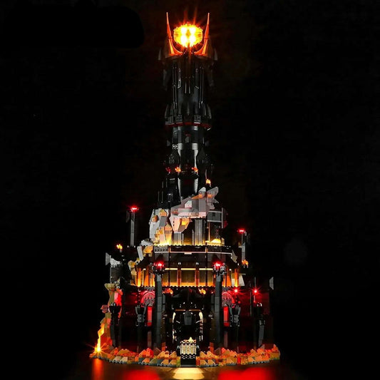 Lord of the Rings Barad Dur Sauron Dark Fortress Castle Decorative Lamp - Lord of the Rings - 