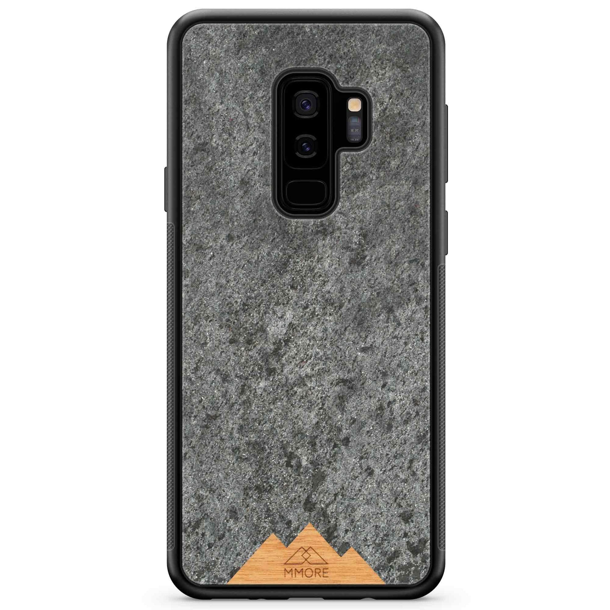 Gray Real Cut Natural Stone Protective Phone Case - Lovez Aqua© - 