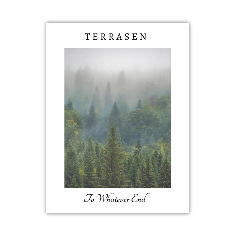 Sarah J Maas ACOTAR, Crescent City & Throne of Glass Landscape Wall Art Print - ACOTAR - Terrasen - Color / 50x70 cm No Frame