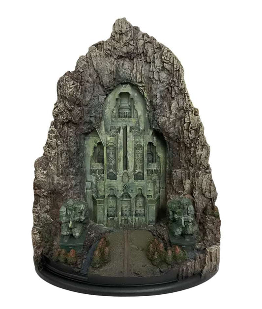 Lord of the Rings Erebor Dwarves Lonely Mountain Door Miniature Resin Figurine - Lord of the Rings - Default Title