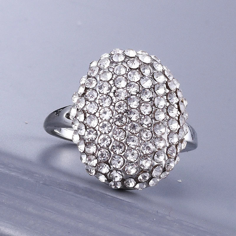 Twilight Bella Swan's Victorian-Inspired Crystal Replica Engagement Wedding Ring - Lovez Aqua© - 