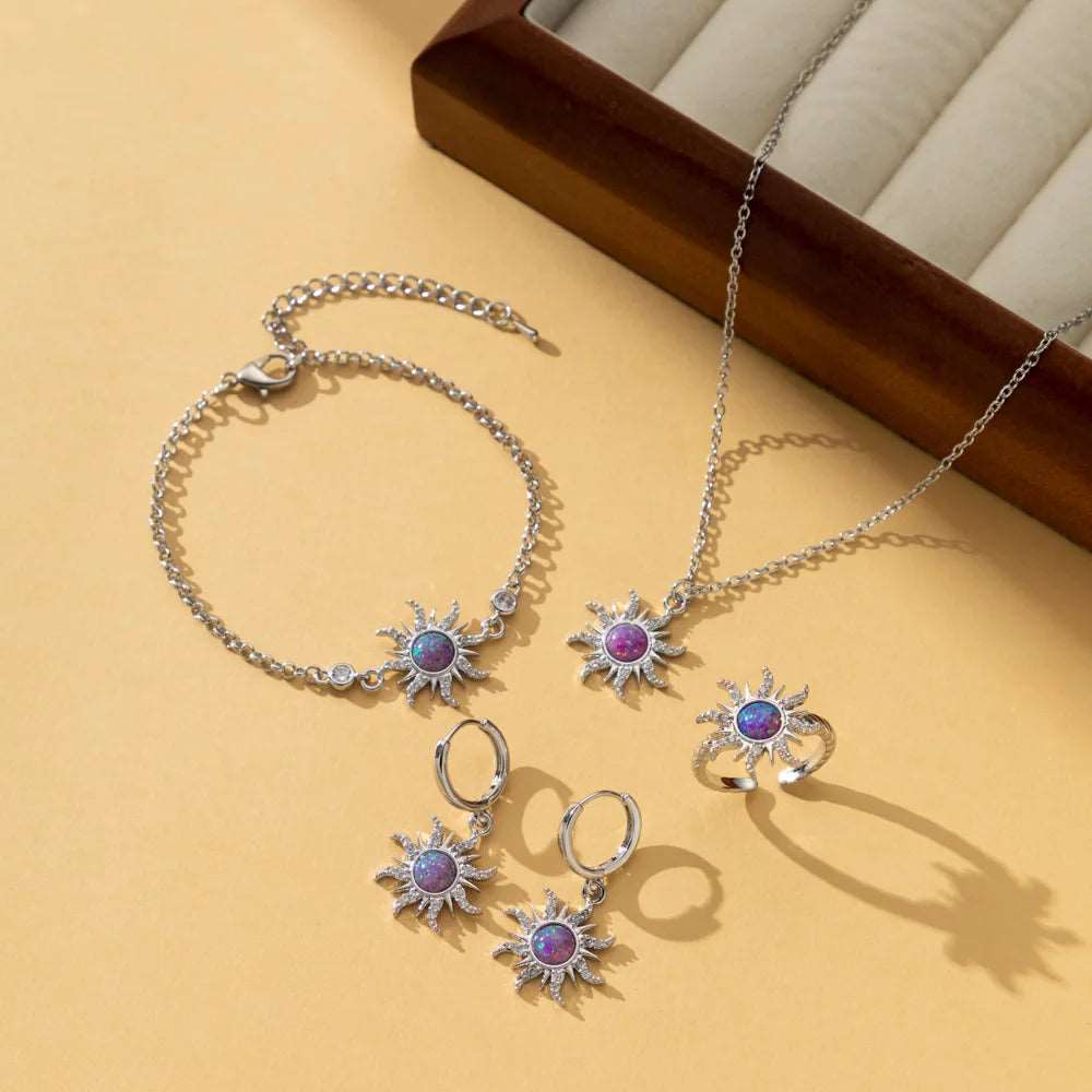 Disney's Tangled Rapunzel Golden Sun Women's Necklace, Earrings or Ring - Disney - 