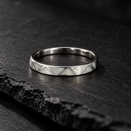 mother of pearl ring, 925 sterling silver ring, women’s mother of pearl ring, shell inlay ring, sterling silver shell ring, mother of pearl jewelry, geometric silver ring, shell ring women, ocean inspired jewelry, mermaid jewelry, mermaid ring, sea inspired ring, coastal jewelry, fantasy jewelry women, iridescent ring, ocean fantasy jewelry, sea shell jewelry, silver band ring, fairytale jewelry, nautical jewelry