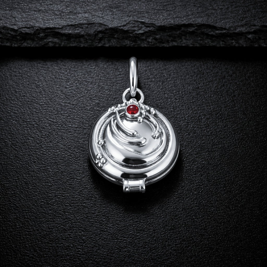 925 Sterling Silver Vampire Diaries Elena Gilbert Vervain Locket Necklace