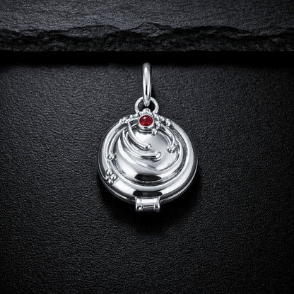 925 Sterling Silver Vampire Diaries Elena Gilbert Vervain Locket Necklace