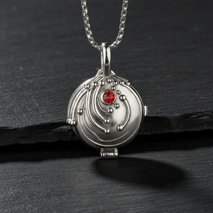 925 Sterling Silver Vampire Diaries Elena Gilbert Vervain Locket Necklace
