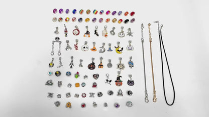 Disney's Nightmare Before Christmas Halloween Bracelet Charms Advent Calendar